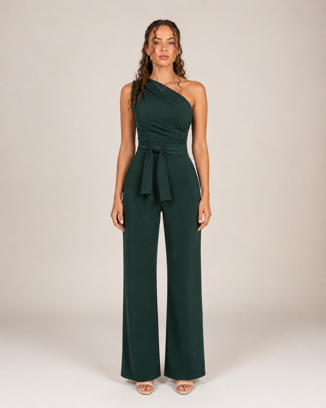 Gianelle - One-Shoulder Jumpsuit