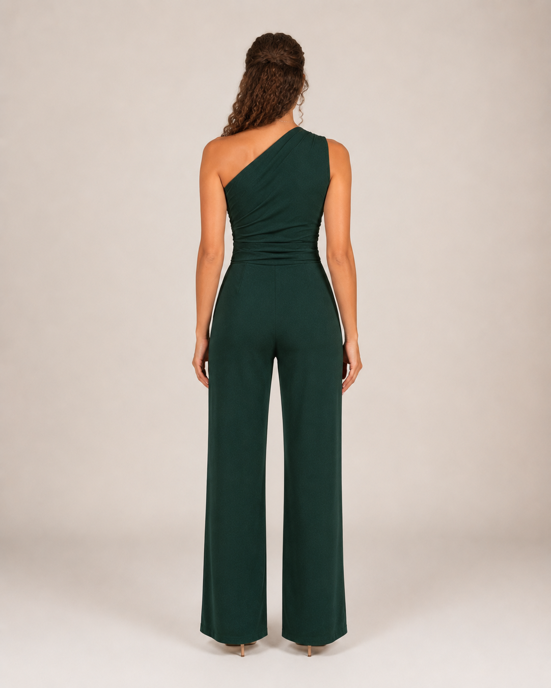 Gianelle - One-Shoulder Jumpsuit