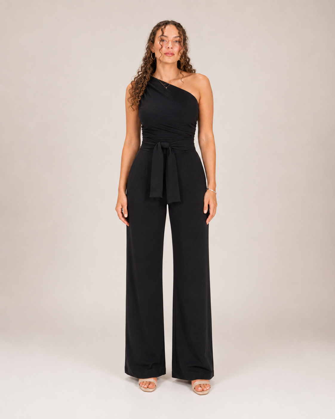 Gianelle - One-Shoulder Jumpsuit