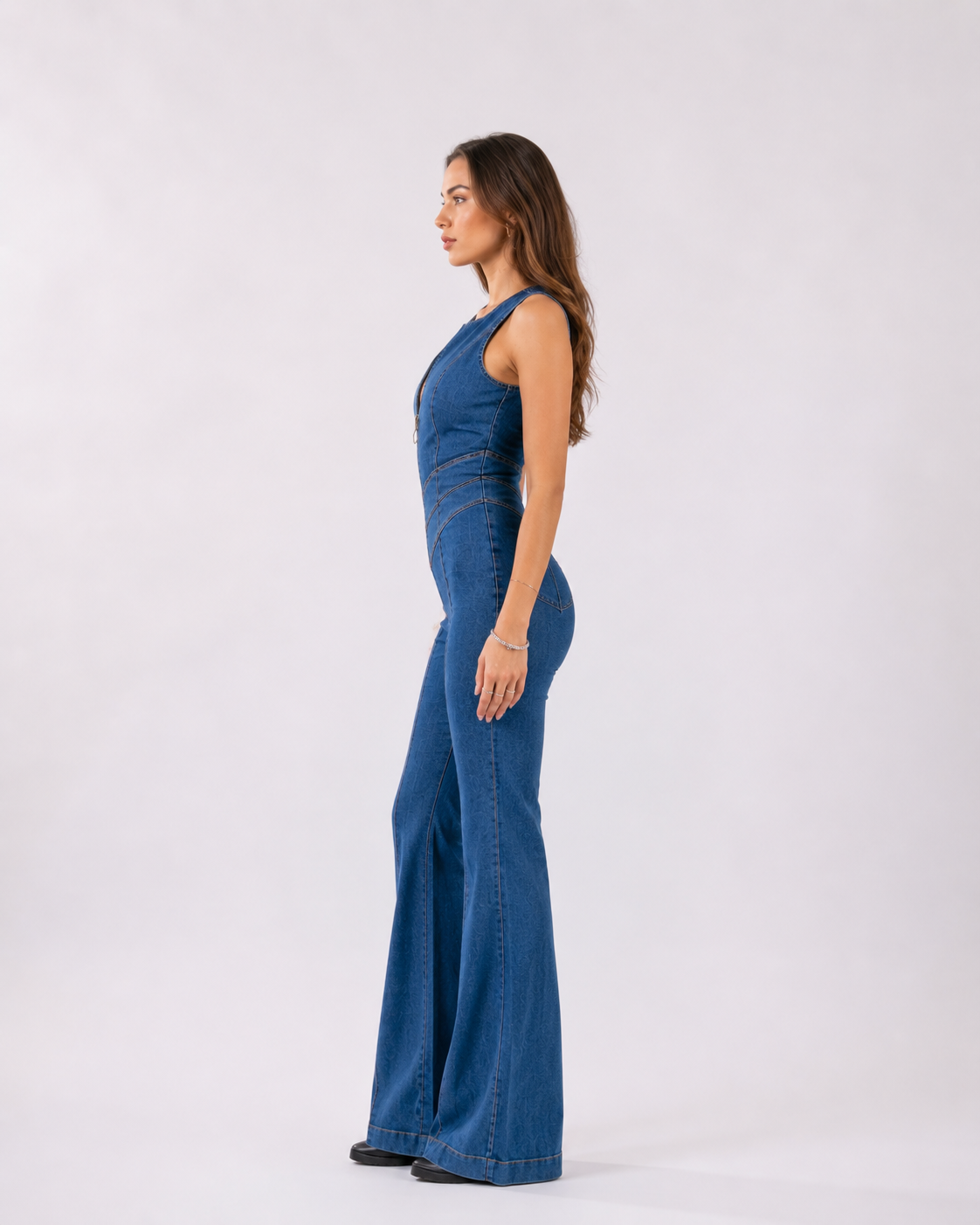 Giorenza - Vintage Denim Jumpsuit