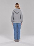 Dorina - dames hoodie met lange mouwen en losvallende pasvorm