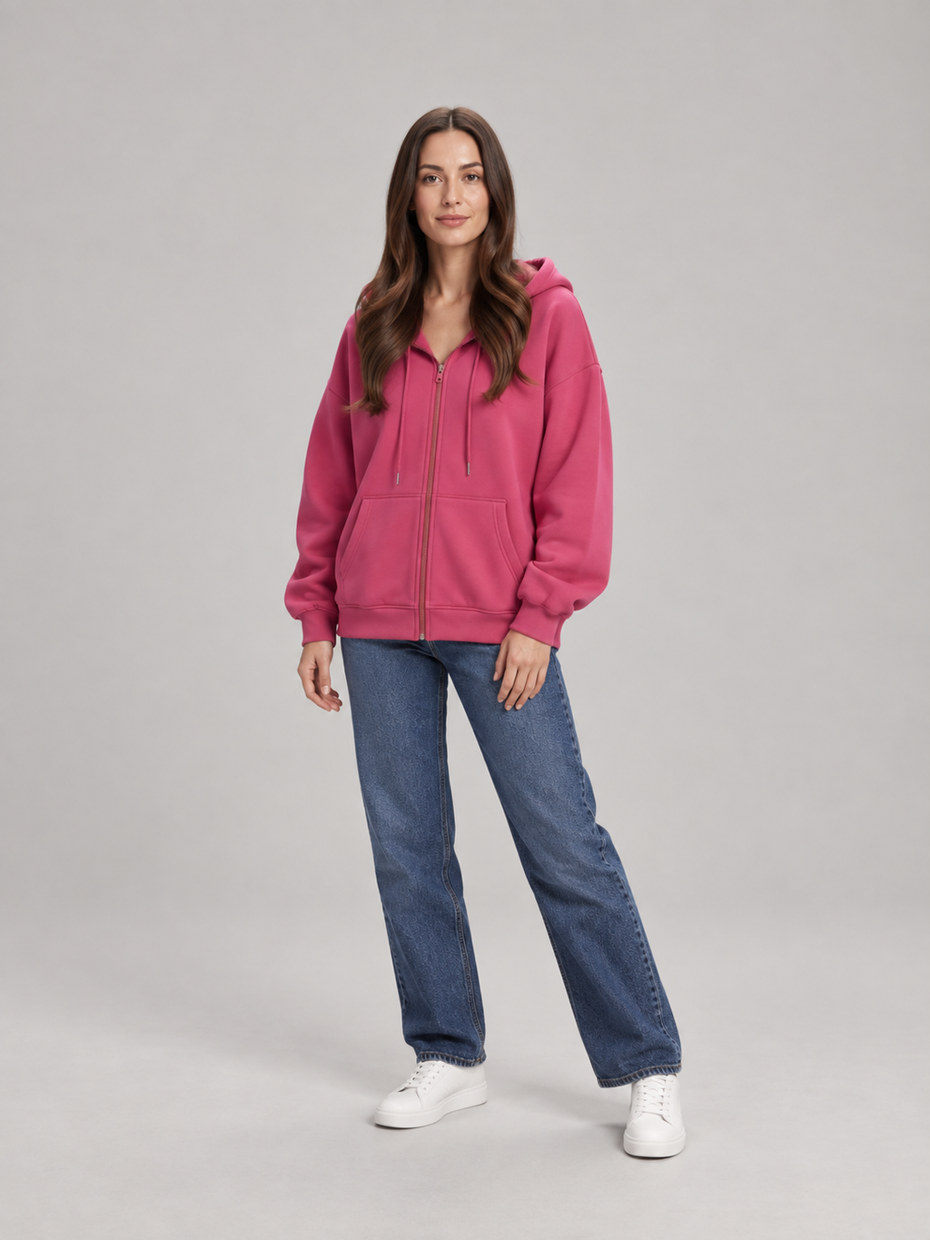 Viviana - dames vest met capuchon en ritssluiting