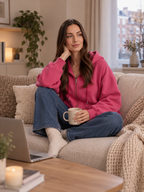 Viviana - dames vest met capuchon en ritssluiting
