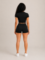Rowena - Tweedelige Dames Set Met T-shirt En Short