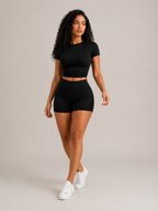 Rowena - Tweedelige Dames Set Met T-shirt En Short