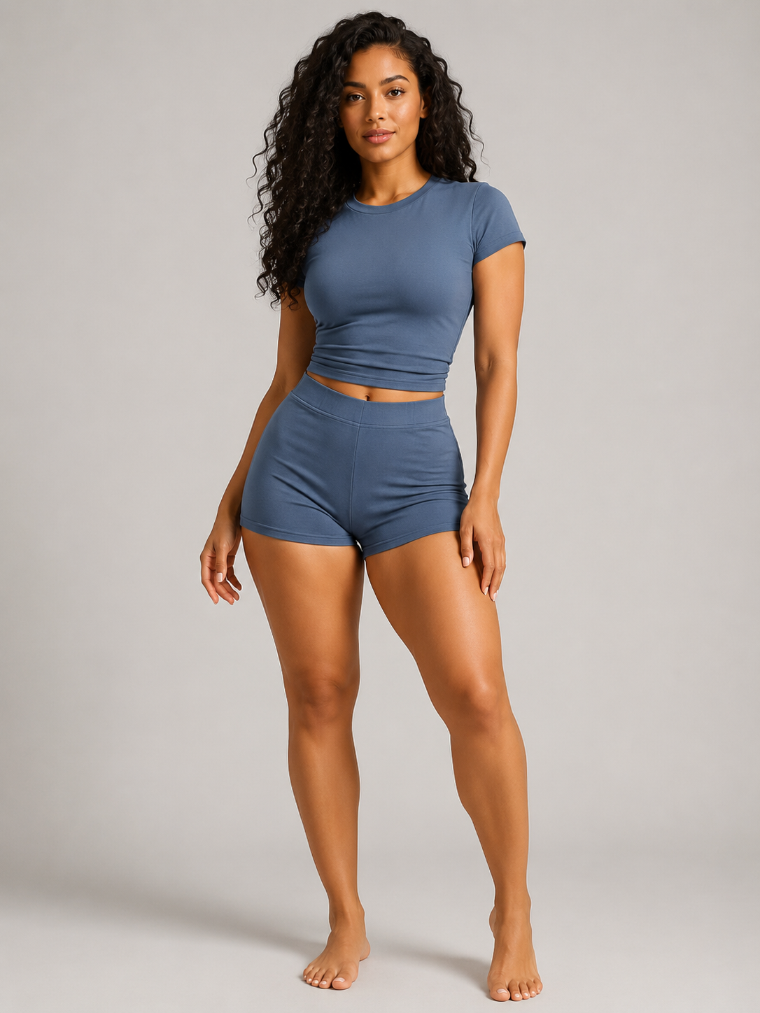Rowena - Tweedelige Dames Set Met T-shirt En Short