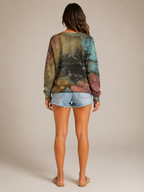 Ravenna - Dames Sweatshirt Met Skullprint En Lange Mouwen