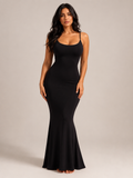 Renée - Dames Maxi-jurk Met Spaghettibandjes En Slim Fit