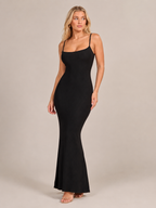 Roxira - Dames Shapewear Maxi-jurk Met Spaghettibandjes