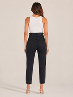 Ravina - Dames High-waist Skinny Jeans Met Donkere Wassing