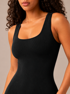 Ravelle - Dames Jumpsuit Met Brede Bandjes En Slim Fit