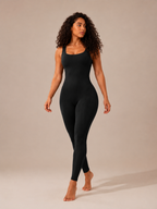 Ravelle - Dames Jumpsuit Met Brede Bandjes En Slim Fit