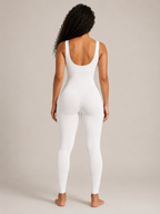Ravelle - Dames Jumpsuit Met Brede Bandjes En Slim Fit
