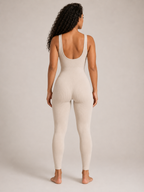 Ravelle - Dames Jumpsuit Met Brede Bandjes En Slim Fit