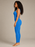 Ravelle - Dames Jumpsuit Met Brede Bandjes En Slim Fit