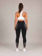Renata - Dames Sportlegging Met Hoge Taille En Lijnprint