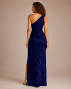 Kiki - Strapless Galajurk met Pailletten