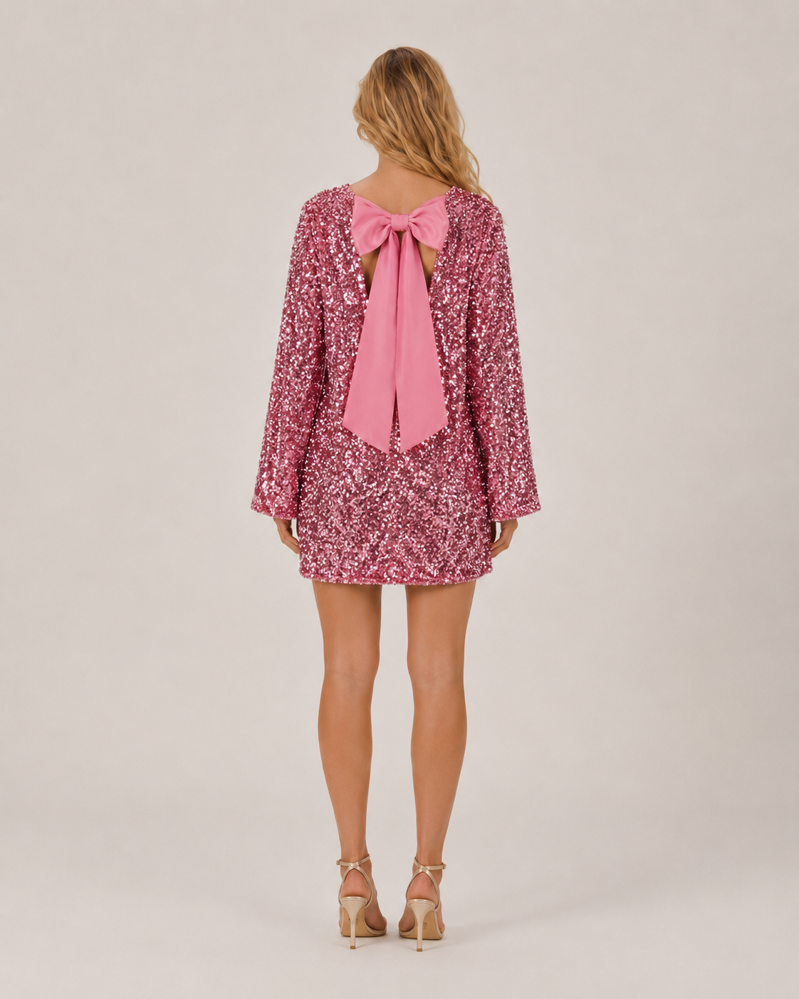 Giadelle - Mini-jurk Met Sierlijke Print En Getailleerde Pasvorm