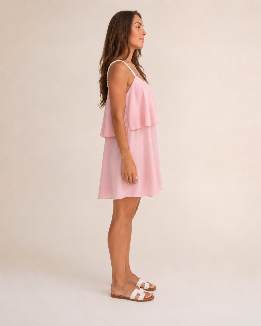Giseline - Zomerjurk Met Luchtige Pasvorm En Soepele Valling