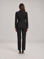 Vivienne – Dames Blazer Broekpak Lichtblauw voor Kantoor