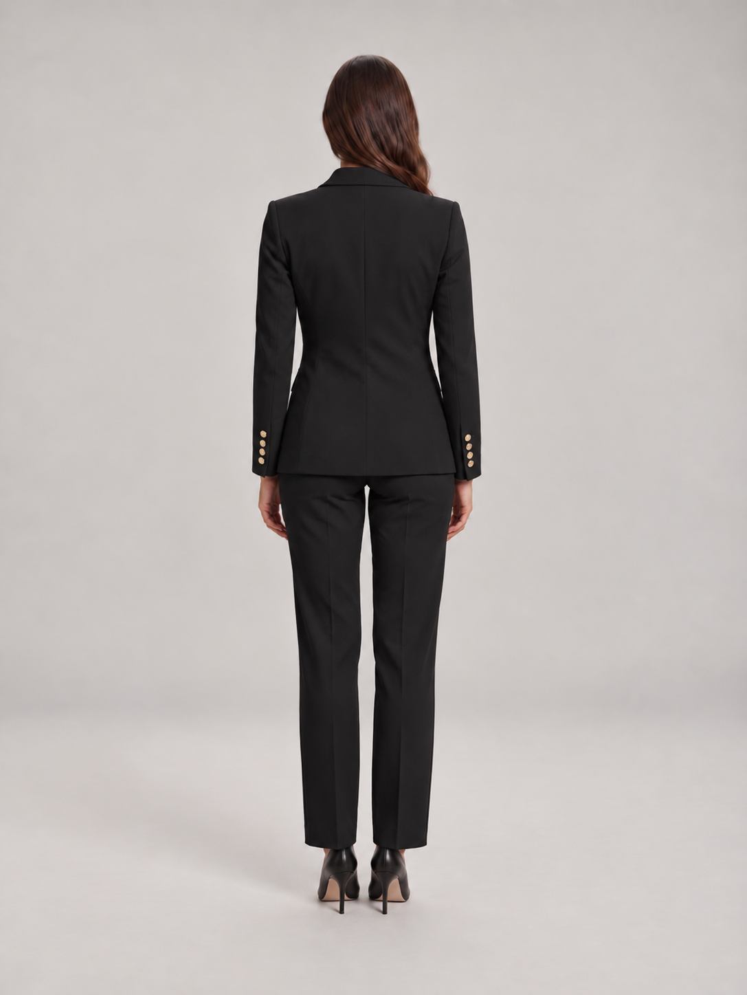 Vivienne – Dames Blazer Broekpak Lichtblauw voor Kantoor