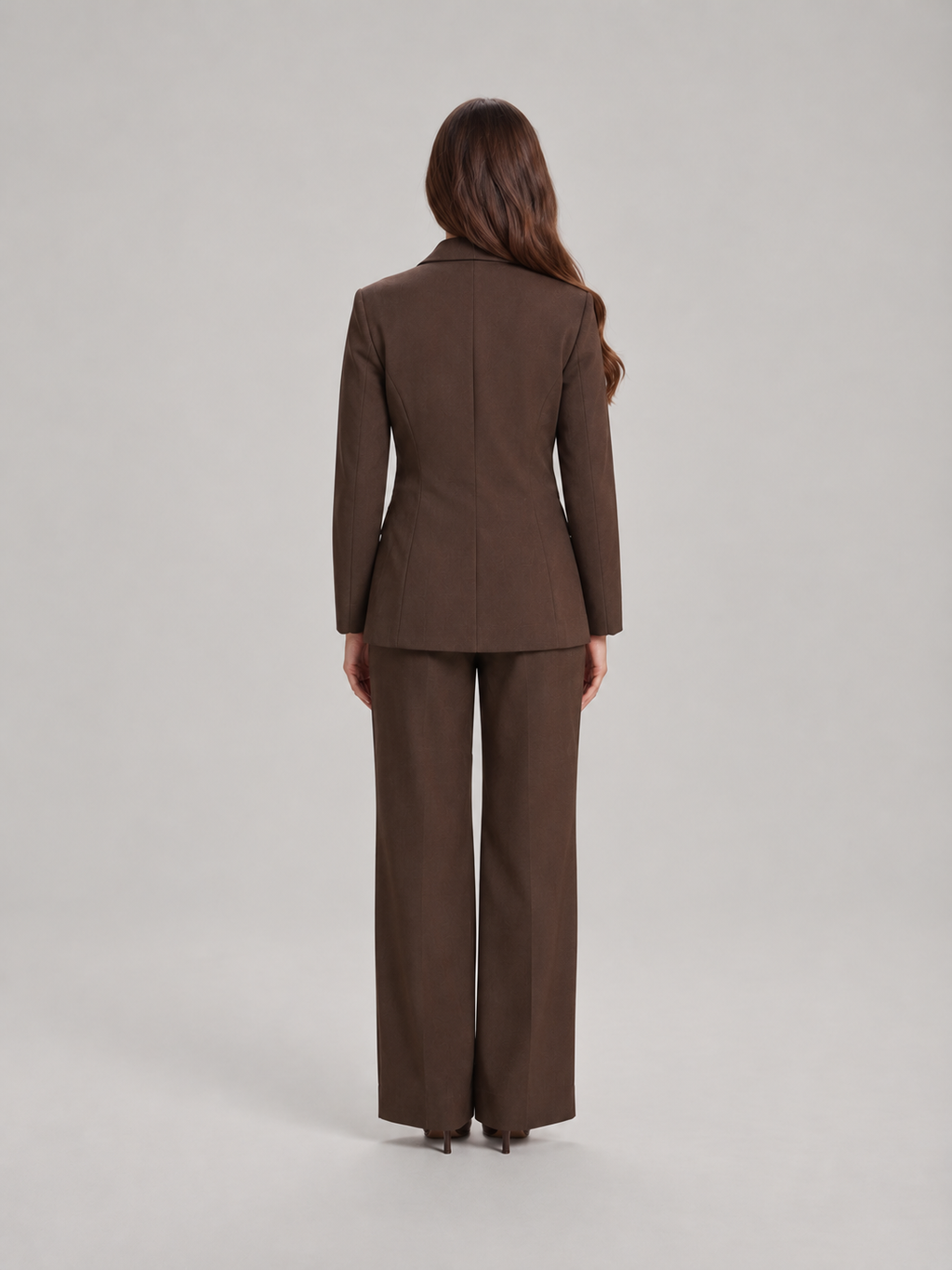 Elodie – Dames Pak met Blazer en Rechte Broek
