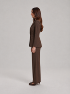 Elodie – Dames Pak met Blazer en Rechte Broek