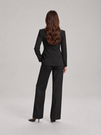 Elodie – Dames Pak met Blazer en Rechte Broek