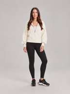 Senna – Dames Sweater met Halve Rits