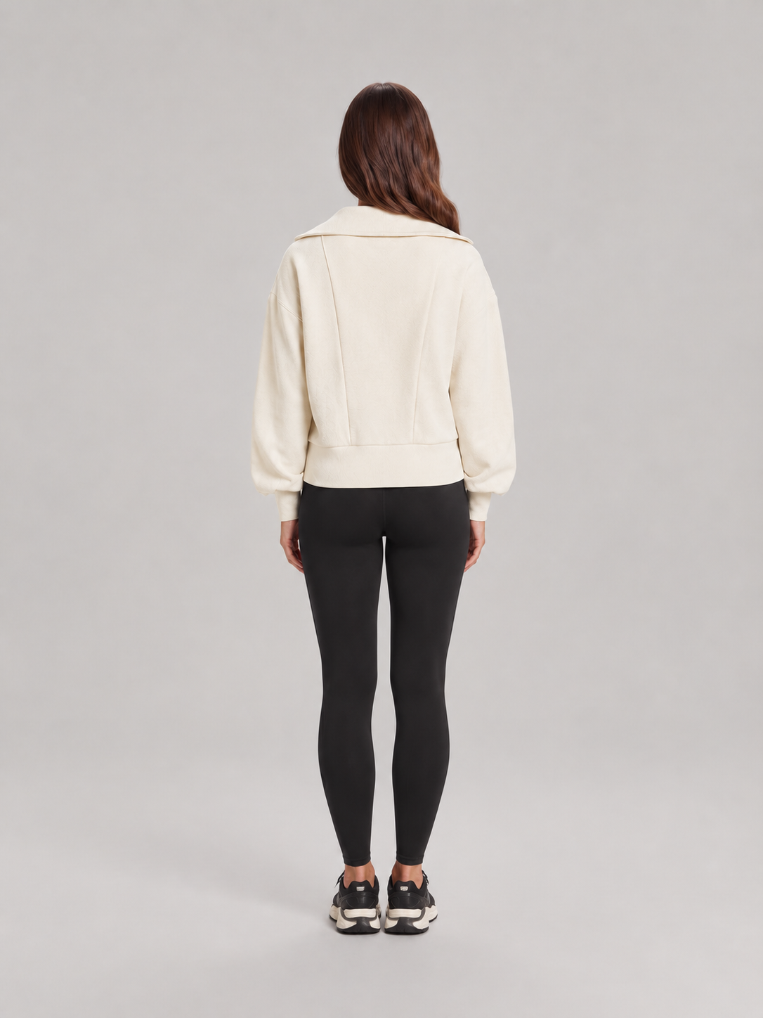 Senna – Dames Sweater met Halve Rits