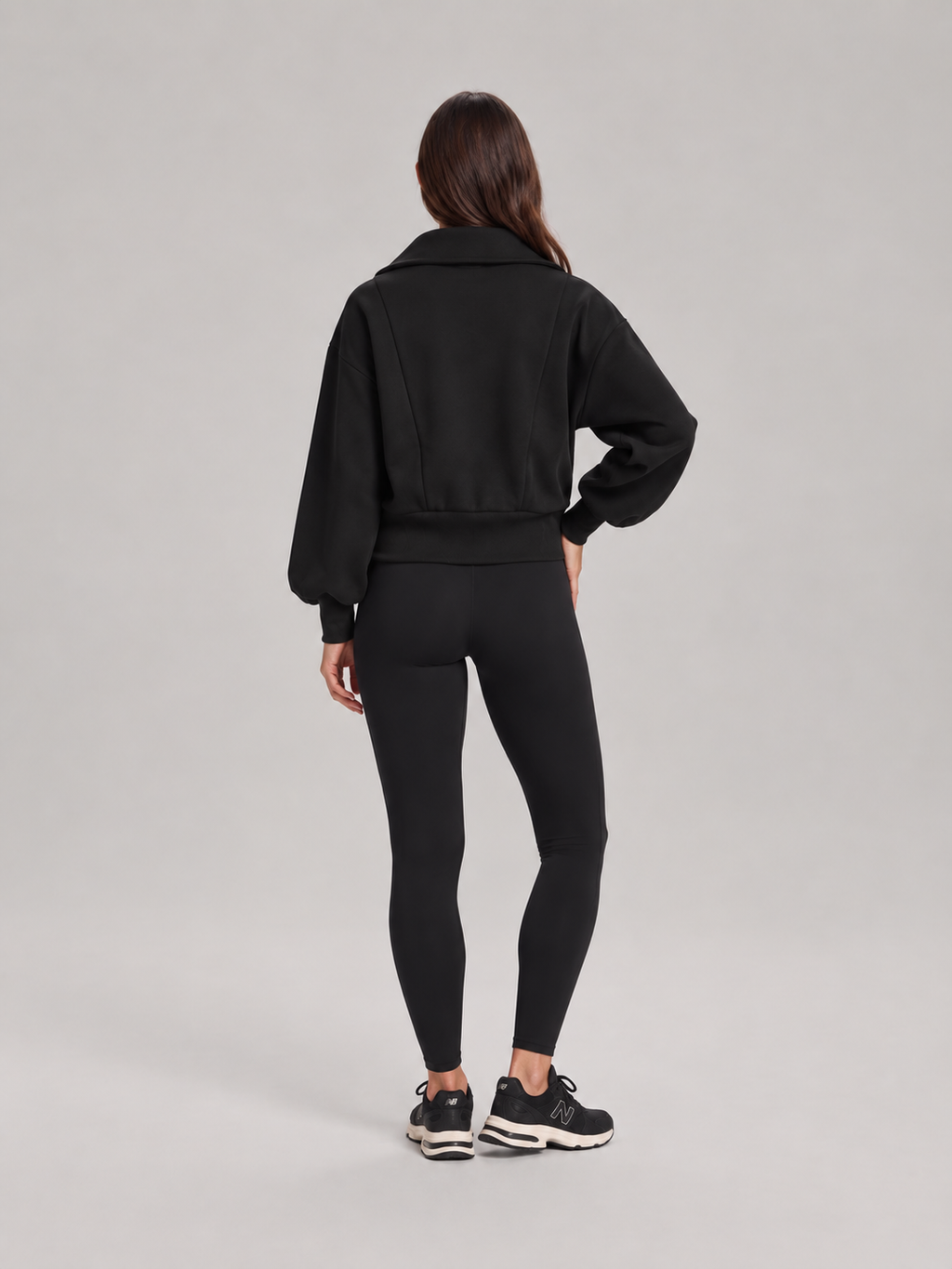Senna – Dames Sweater met Halve Rits