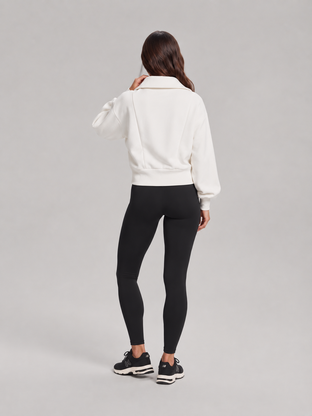 Senna – Dames Sweater met Halve Rits