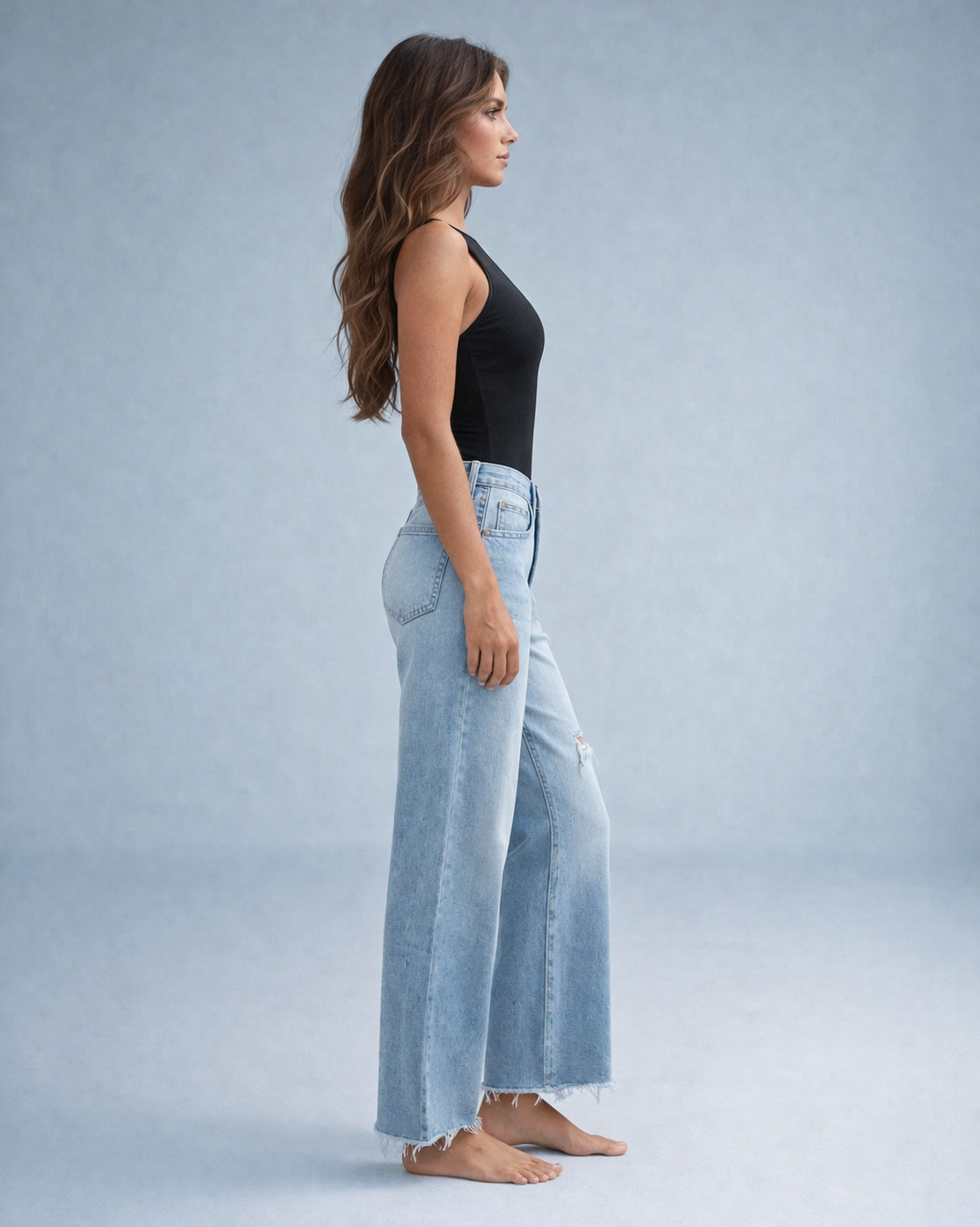 Coby – Zwarte Dames Body Met Uitsnede