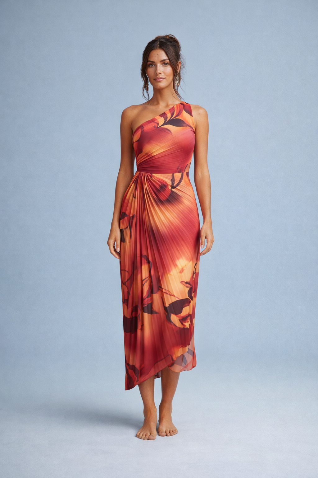 Babet – Maxi-jurk Met Bloemenpatroon