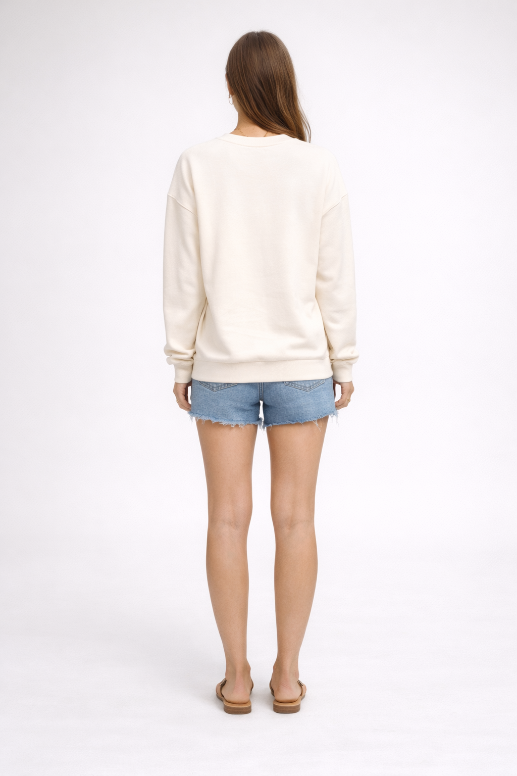 Evelijn – Mintgroene Dames Sweater Met Opdruk