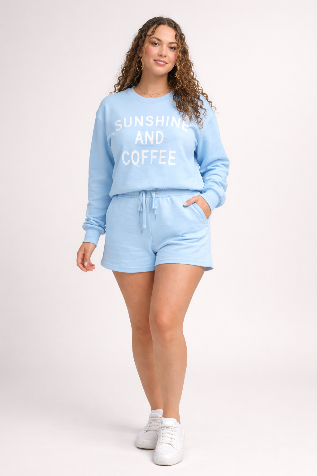 Evelijn – Mintgroene Dames Sweater Met Opdruk
