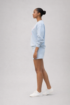 Evelijn – Mintgroene Dames Sweater Met Opdruk