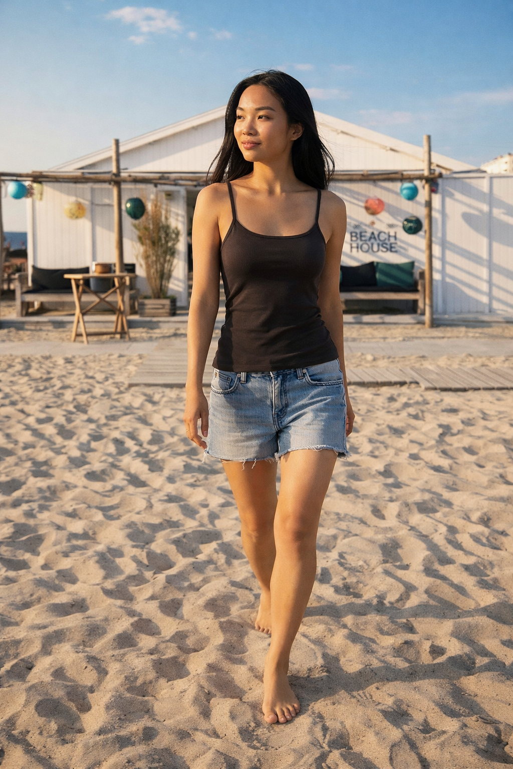 Dorinda – Paarse Dames Tanktop