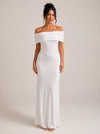 Isella - Strapless Maxi-jurk Met Nauwsluitend Silhouet