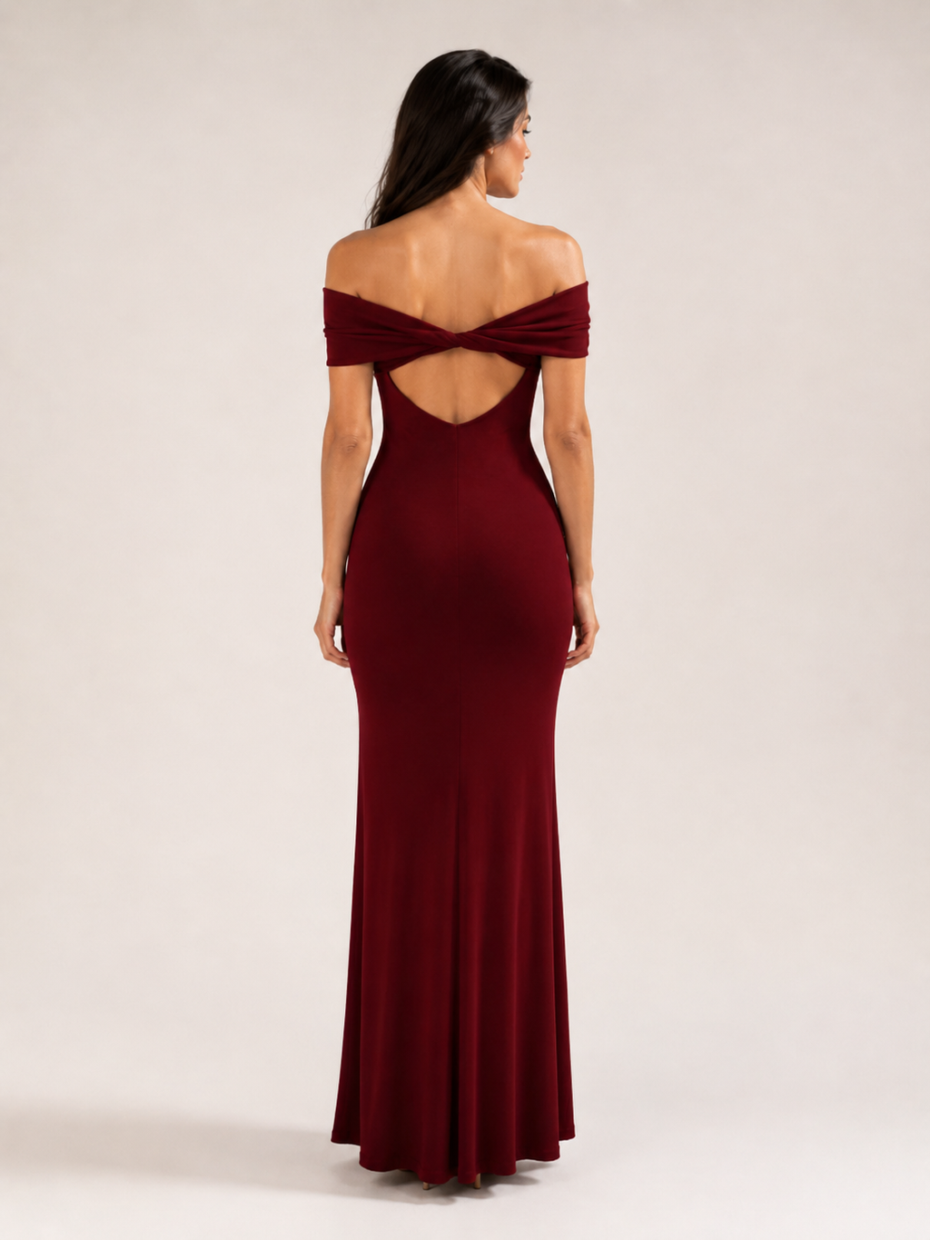 Isella - Strapless Maxi-jurk Met Nauwsluitend Silhouet
