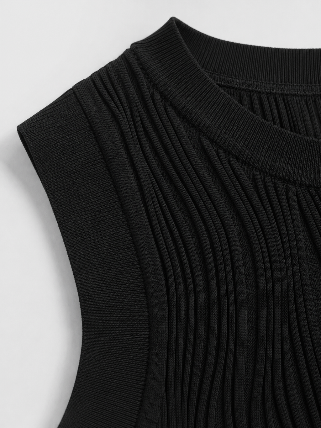 Piera - Dames Rib Tanktop Met Slim Fit Pasvorm