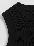 Piera - Dames Rib Tanktop Met Slim Fit Pasvorm