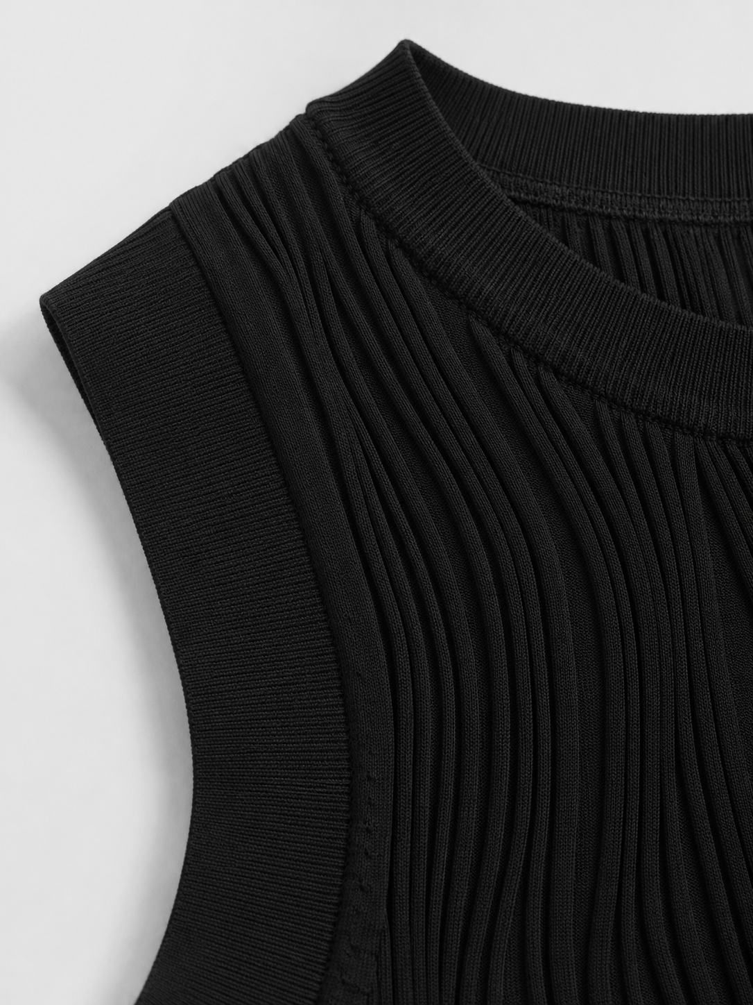 Piera - Dames Rib Tanktop Met Slim Fit Pasvorm