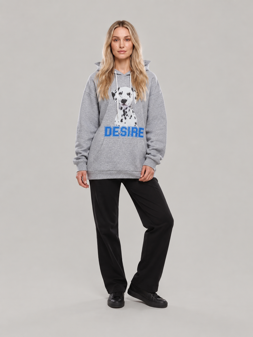Nova – Dames Hoodie Oversized met Print