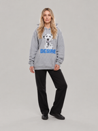 Nova – Dames Hoodie Oversized met Print