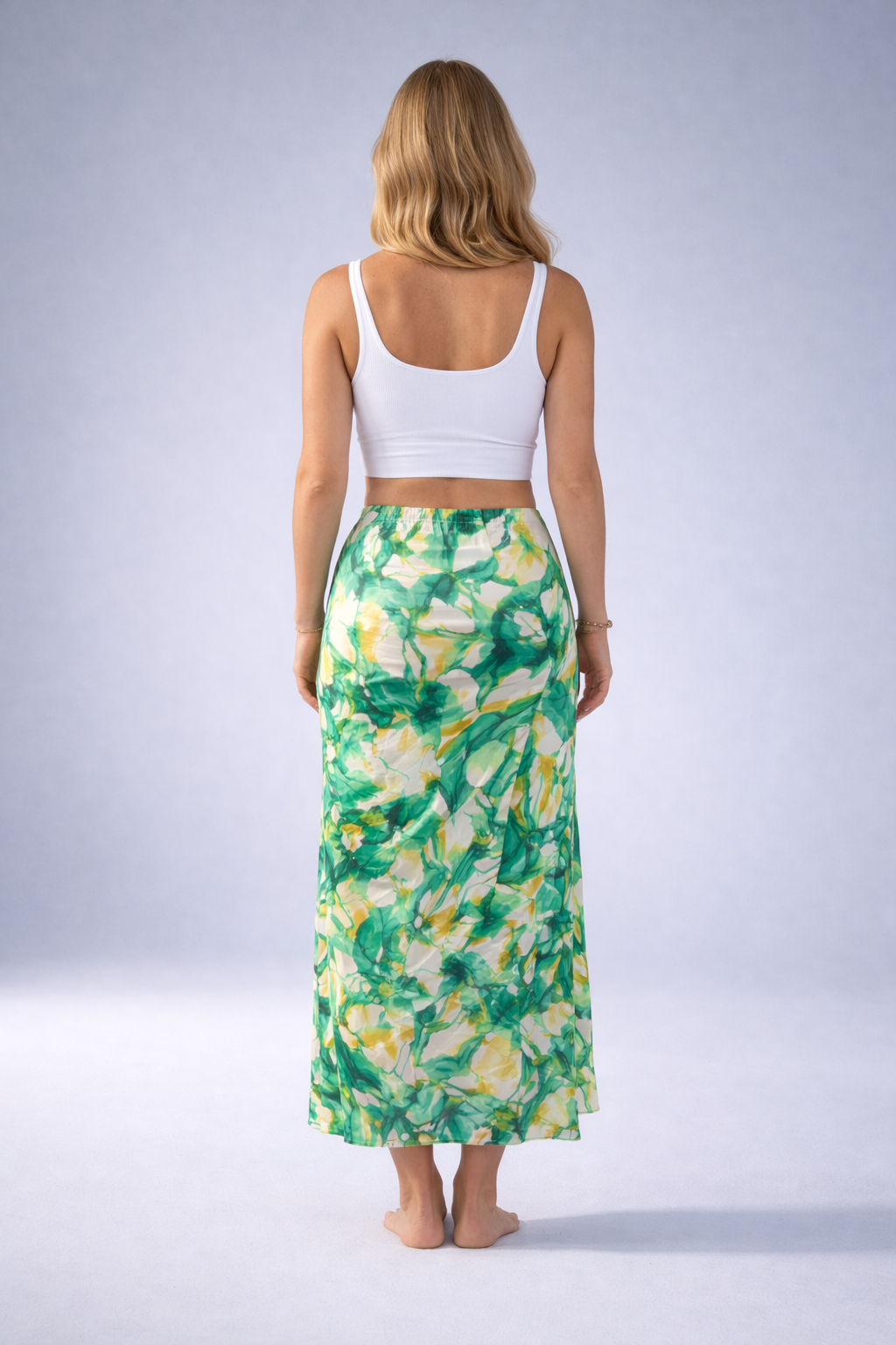 Cynthia – Amandelkleurige Dames Top Met Dubbele Voering