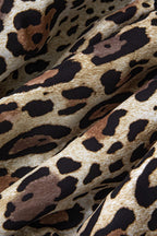 Faya - Mini-jurk Met Luipaardprint En Volumineuze Rok