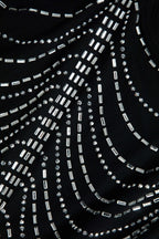 Fianna - Zwarte Mini-jurk Met Strassdetails