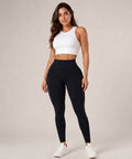 Qadira - Dames Sportlegging Met Hoge Taille En Liftend Detail